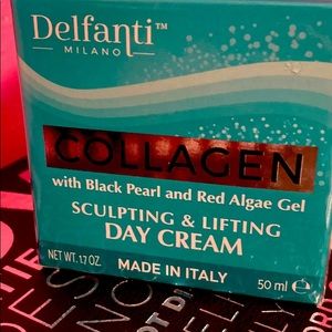 DELFANTI Collagen with Black Pearl & Red Algae Gel Sculpting & Lifting Day Cream